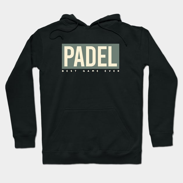 Padel Hoodie by whyitsme